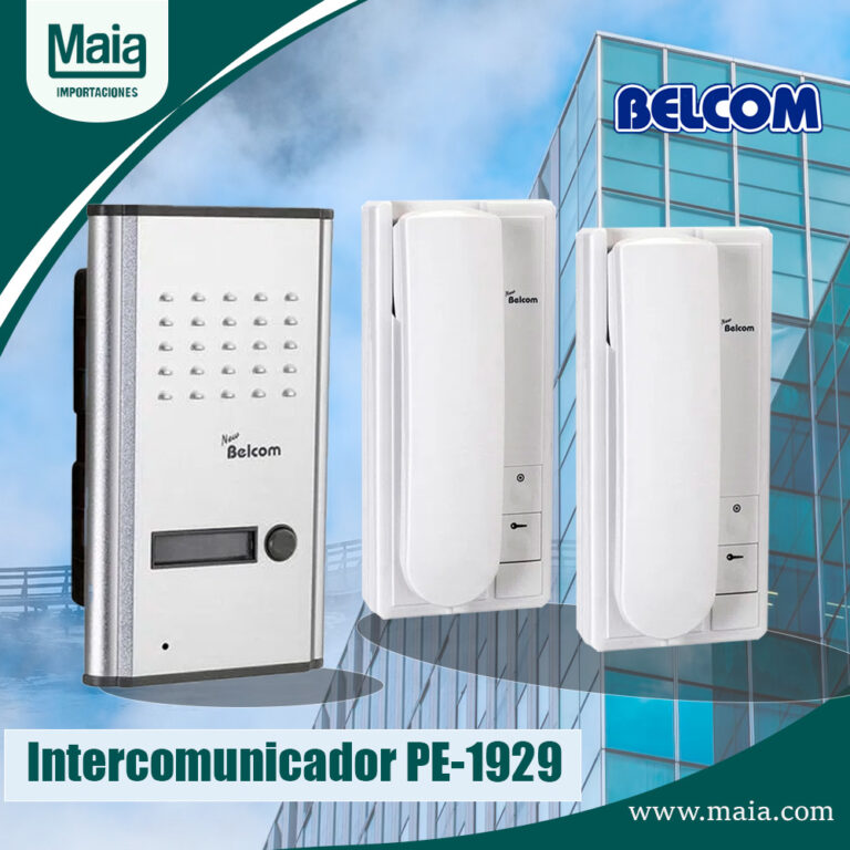 INTERCOMUNICADOR PARA CASA BELCOM PE-1929 | MAIA IMPORTACIONES